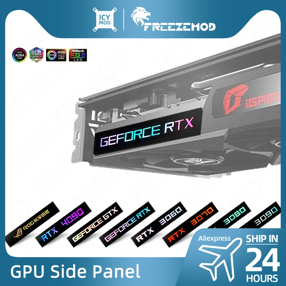 Desktop Gaming Gpu 32Gb - FREEZEMOD GPU Panel Samping RTX3090 GTX