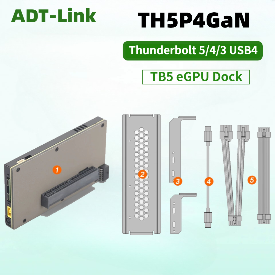 Laptop TH5P4GaN Thunderbolt 5/ - Gpu External Dock Egpu Thunderbolt 4 ulasan dan harga