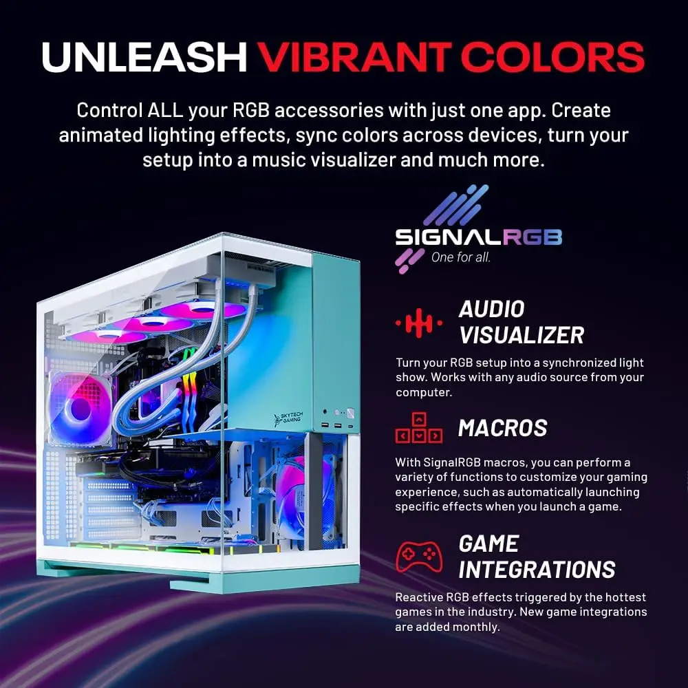 PC Desktop Skytech Gaming Aqua - Rtx 5080 16Gb ulasan dan harga