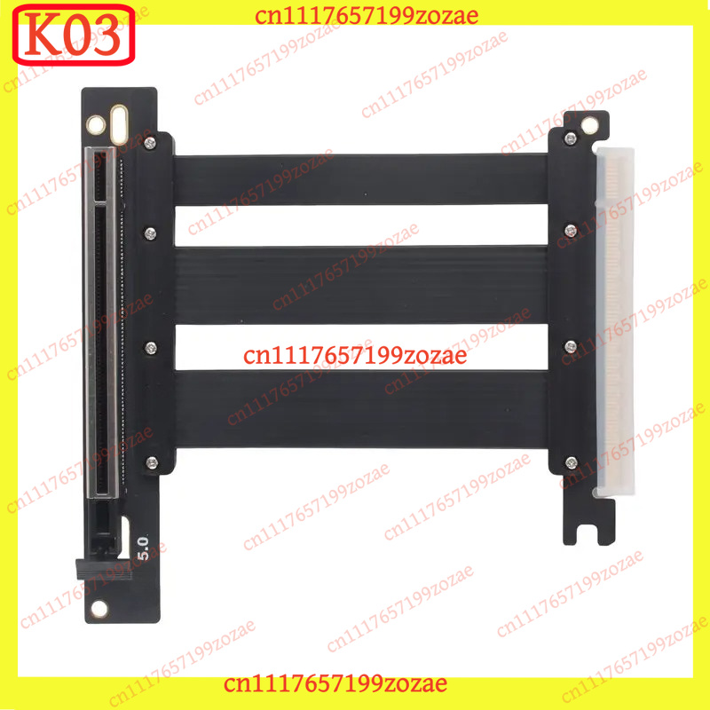 Kabel Ekstensi Riser Slot 90 D - Pcie 5.0 Gpu Riser Cable ulasan dan harga
