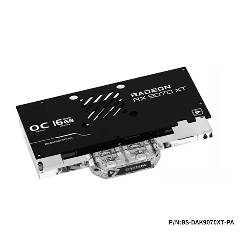 Radiator Blok Air GPU Barrow u - Rx 9070 16Gb ulasan dan harga