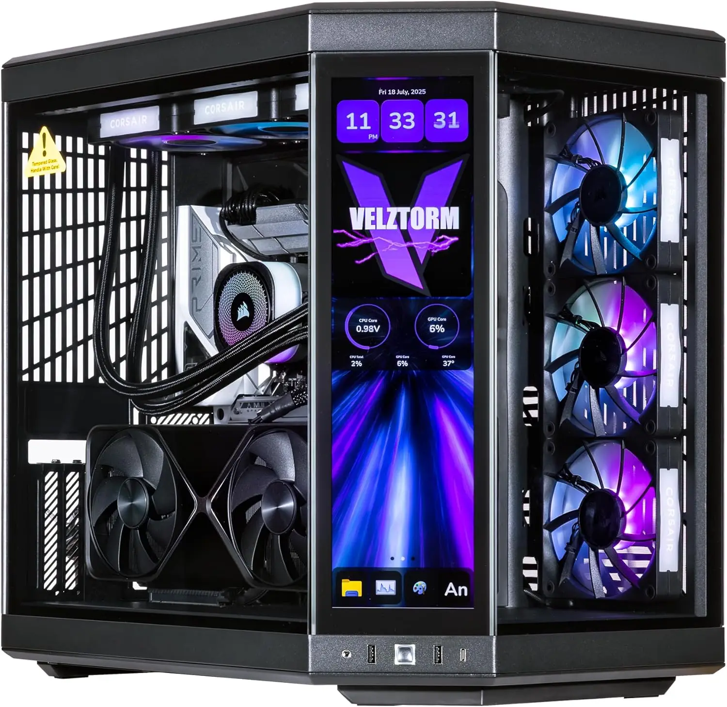 PC Desktop Gaming Y70 dengan L - Rtx 5090 32Gb ulasan dan harga