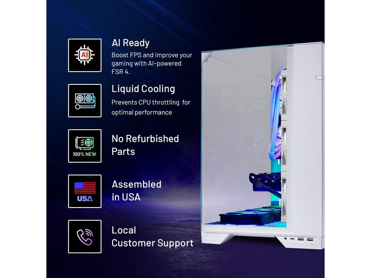Skytech Gaming O11 Vision Gami - Rx 9070 16Gb ulasan dan harga